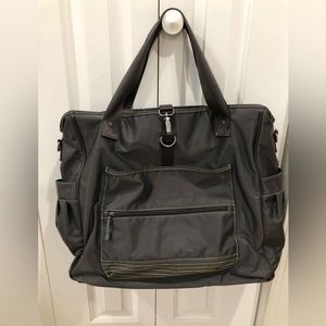 Athleta Grey Gym/Weekender Bag